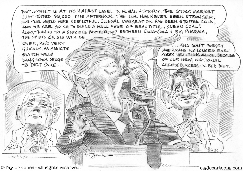 State of the Union sketchbook