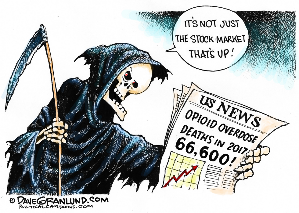 Opioid deaths in 2017