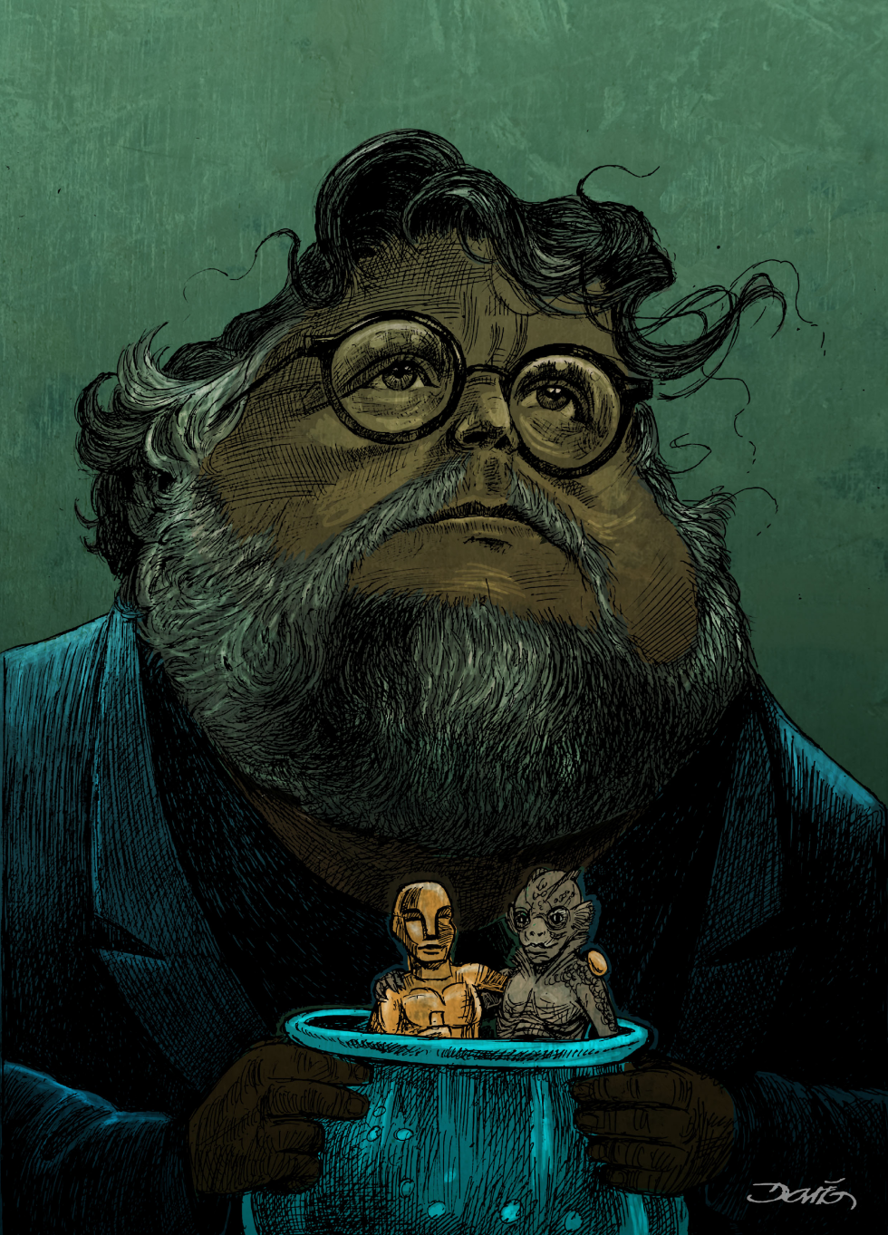  GUILLERMO DEL TORO by Dario Castillejos