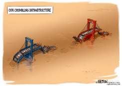 CRUMBLING NATIONAL INFRASTRUCTURE by R.J. Matson