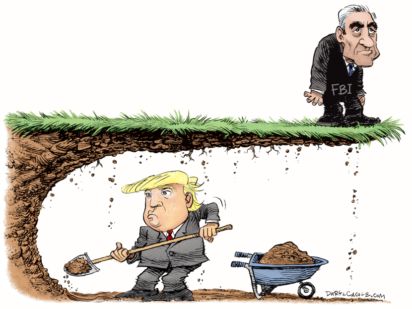 Trump Undermines FBI