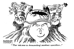 REPUBLICAN AND TRUMP IN RUSSIA PROBE by Jimmy Margulies
