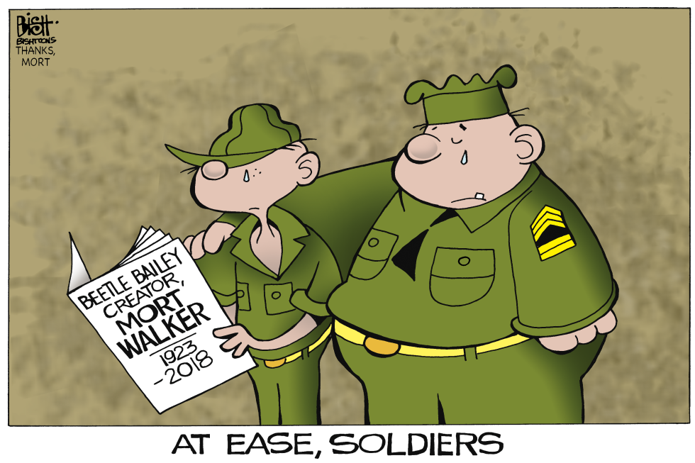MORT WALKER, RIP, COLOR