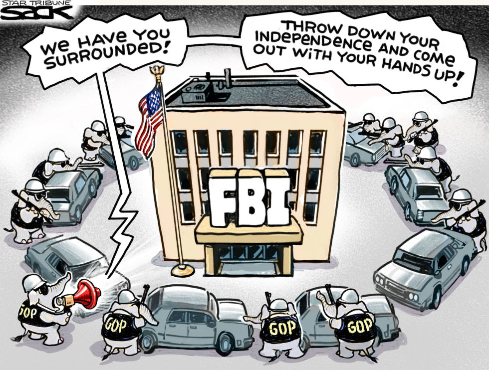  FBI SIEGE by Steve Sack