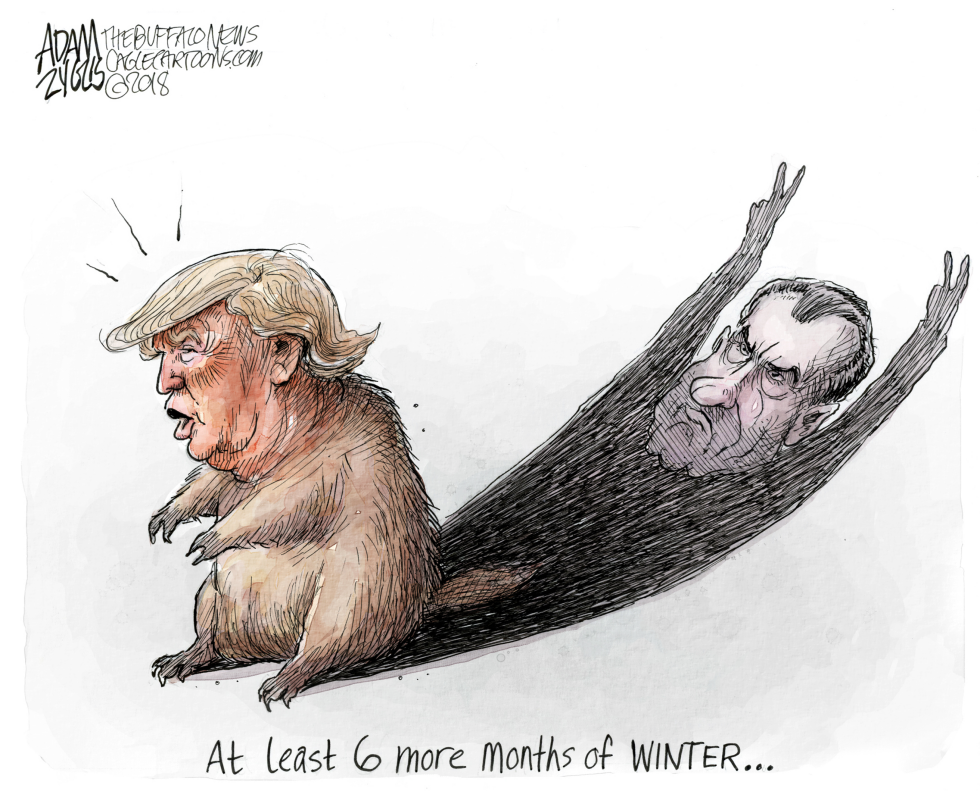  GROUNDHOG DAY by Adam Zyglis