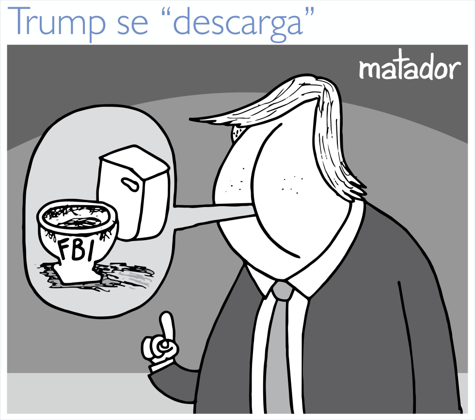Trump se "descarga"