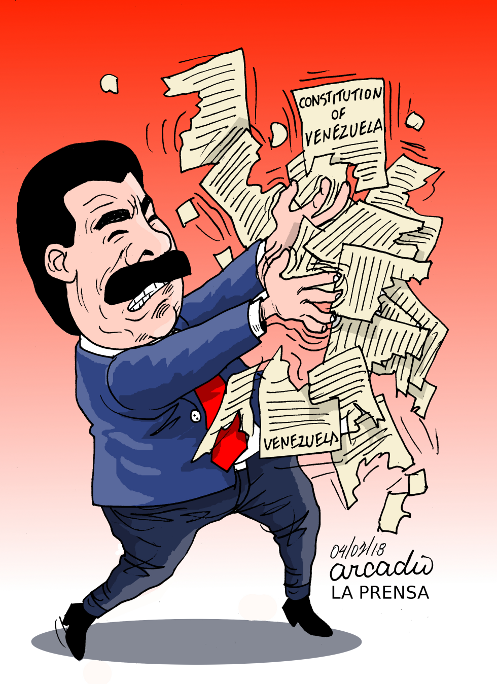 Maduro and the constitution