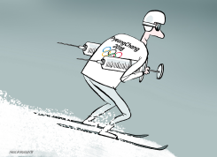 DOPING HITS WINTER OLYMPICS by Niels Bo Bojesen