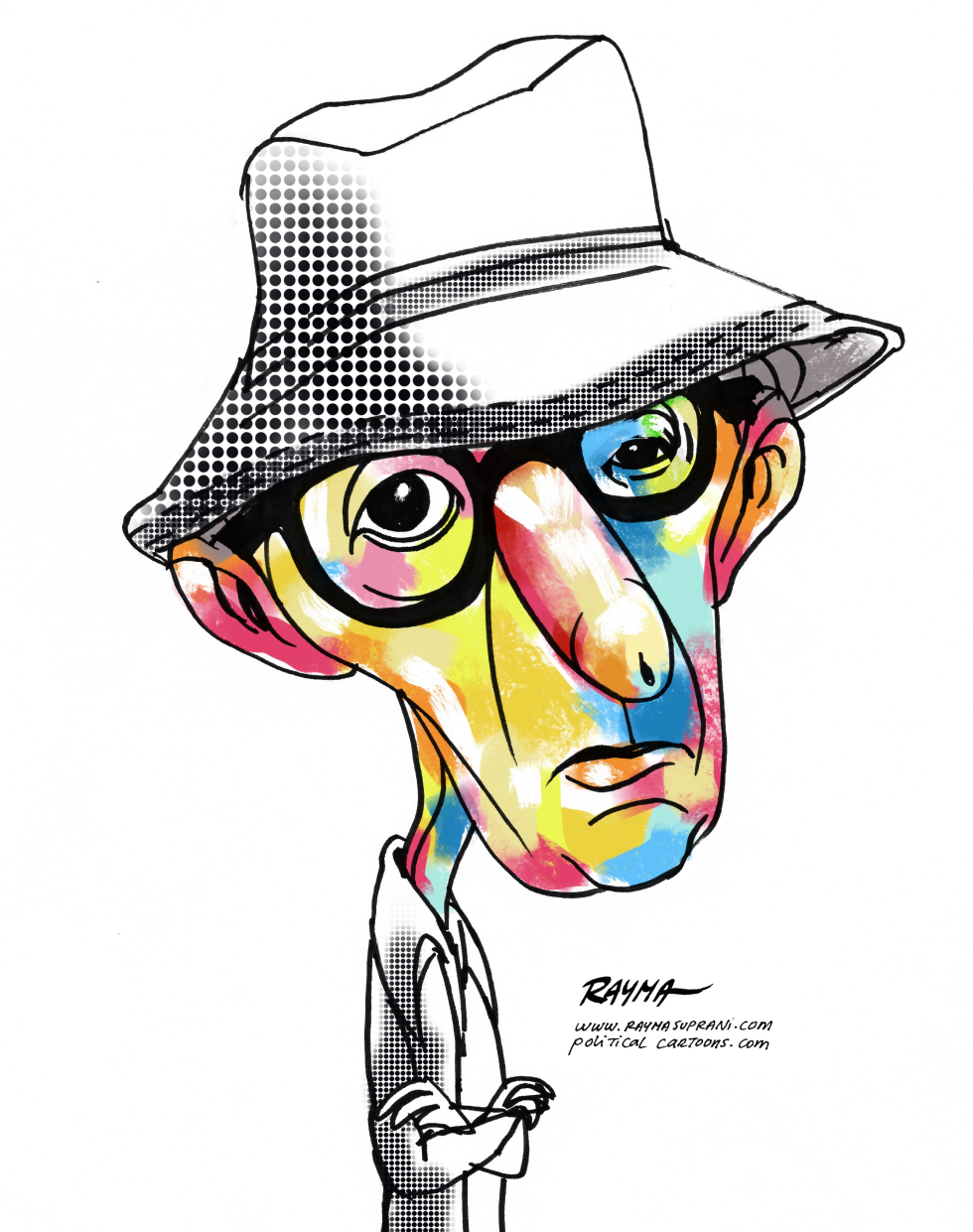  WOODY ALLEN by Rayma Suprani