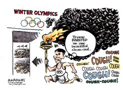 OLYMPIC TORCH  by Jimmy Margulies