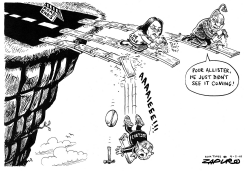 ROAD ENDS by Zapiro
