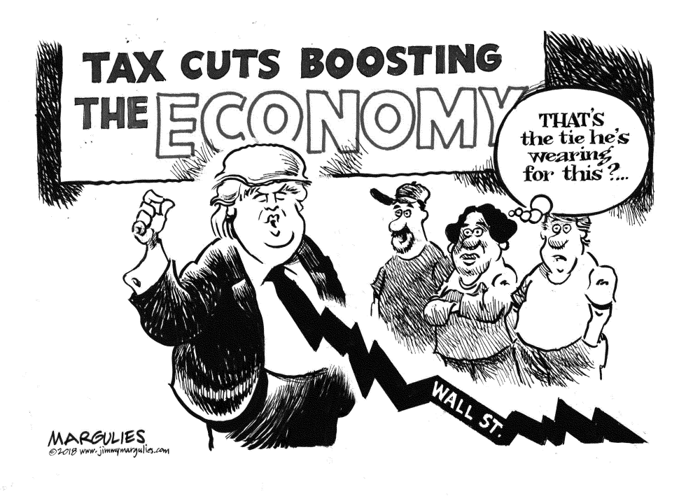 Trump and stock market decline