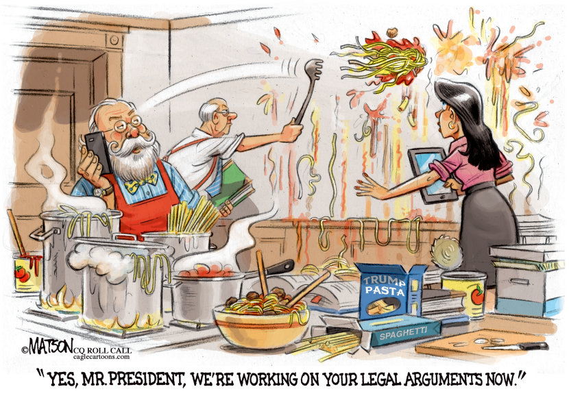 Trump Lawyers See Which Legal Defense Sticks