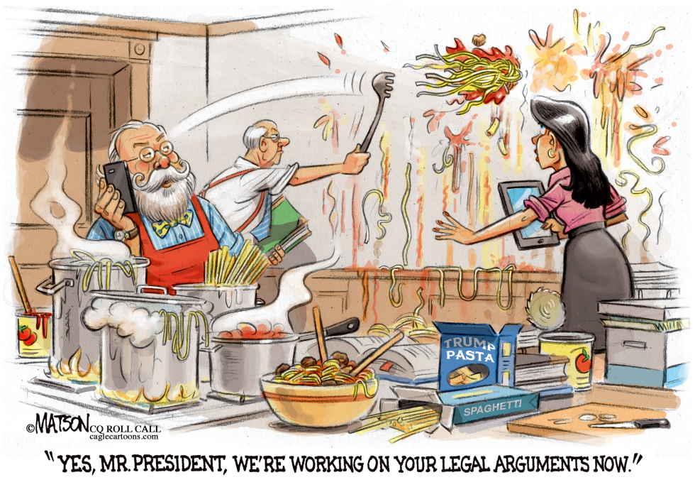 Trump Lawyers See Which Legal Defense Sticks