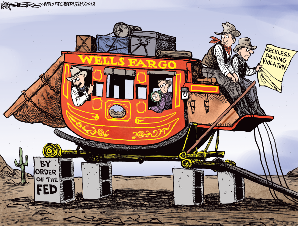  WELLS FARGO GETS GROUNDED by Kevin Siers