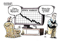 STOCK MARKET DROP  by Jimmy Margulies