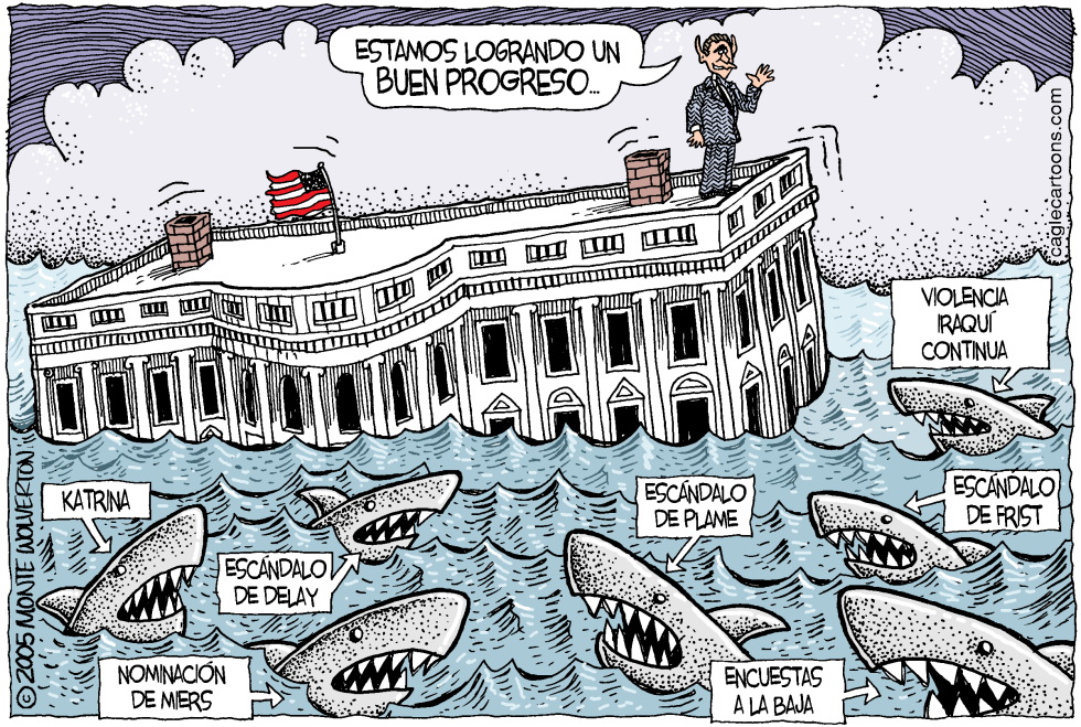  AGUAS INFESTADAS DE TIBURONES  by Wolverton