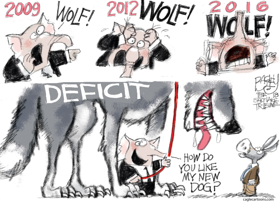  DEFICIT DOGGIE by Pat Bagley