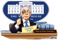 BLACK EYE FOR CHIEF OF STAFF JOHN KELLY by R.J. Matson
