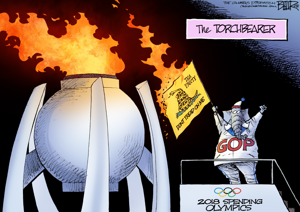  THE TORCHBEARER by Nate Beeler