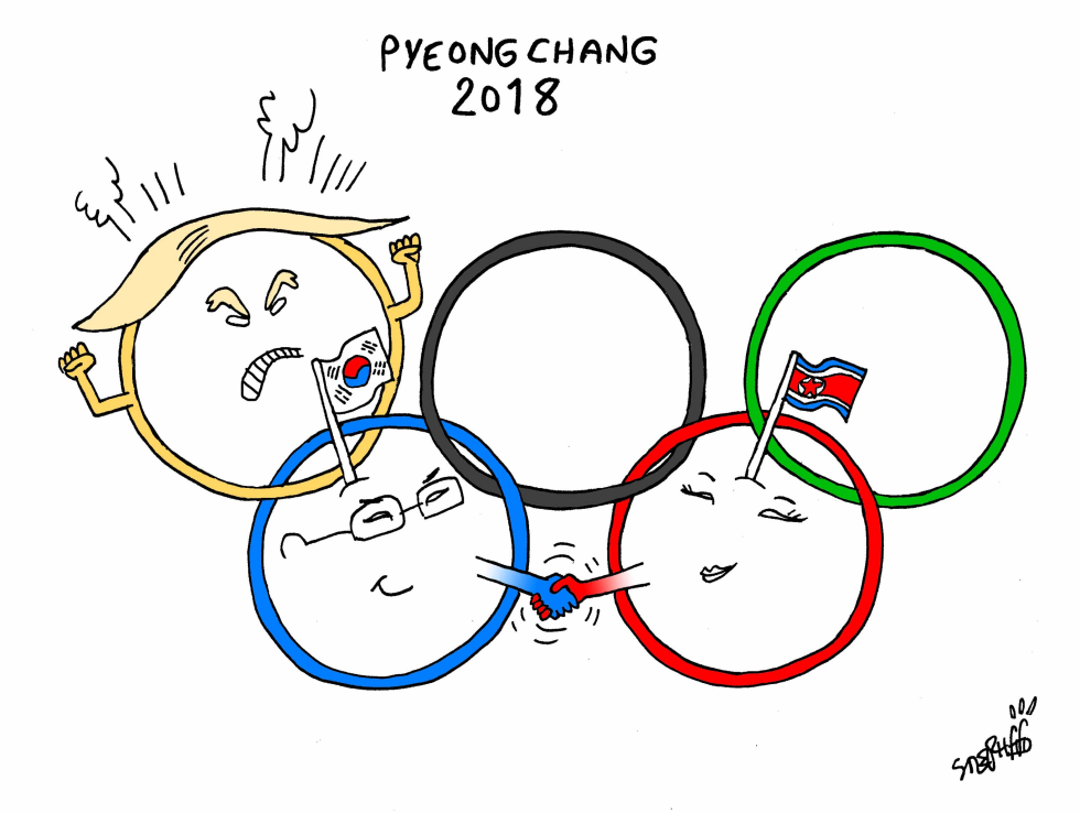 Warming between 2 koreas