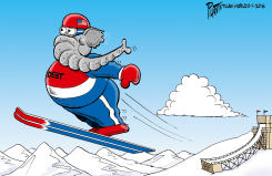 DEBT OLYMPICS by Bruce Plante