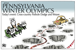 PENNSYLVANIA POTHOLES,  by Randy Bish