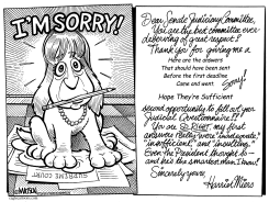 HARRIET MIERS IS ONE SORRY NOMINEE by R.J. Matson