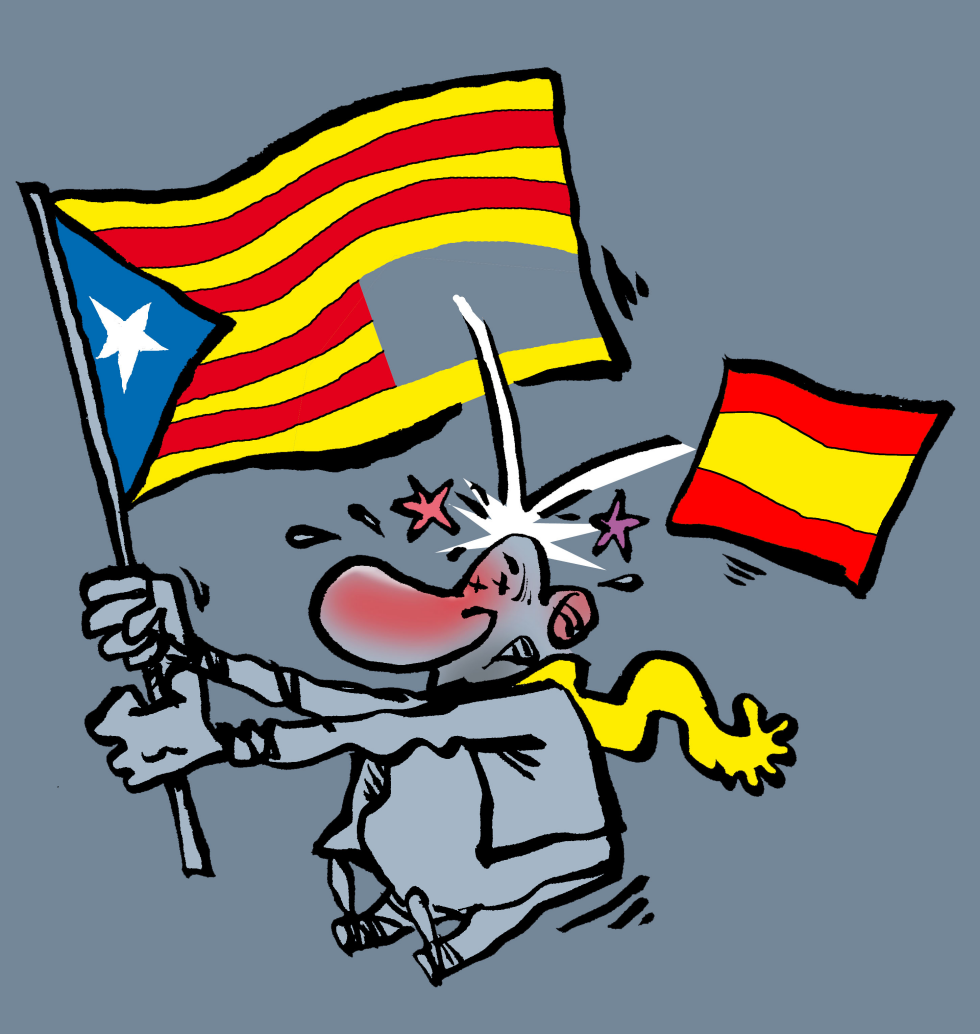 Spain hurt Catalonia