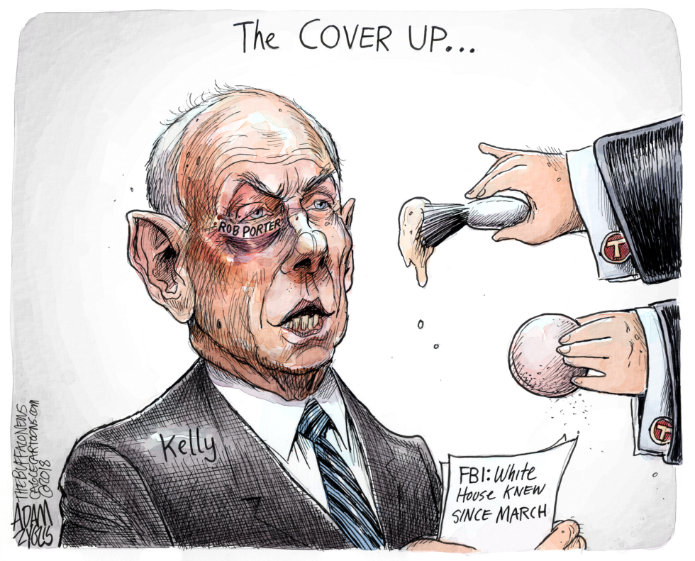  GENERAL KELLY by Adam Zyglis