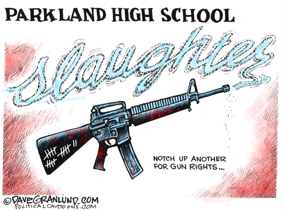  FLORIDA SCHOOL SHOOTING by Dave Granlund