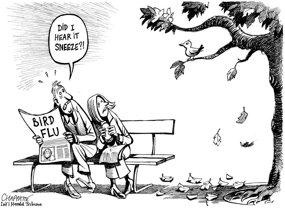  BIRD FLU by Patrick Chappatte