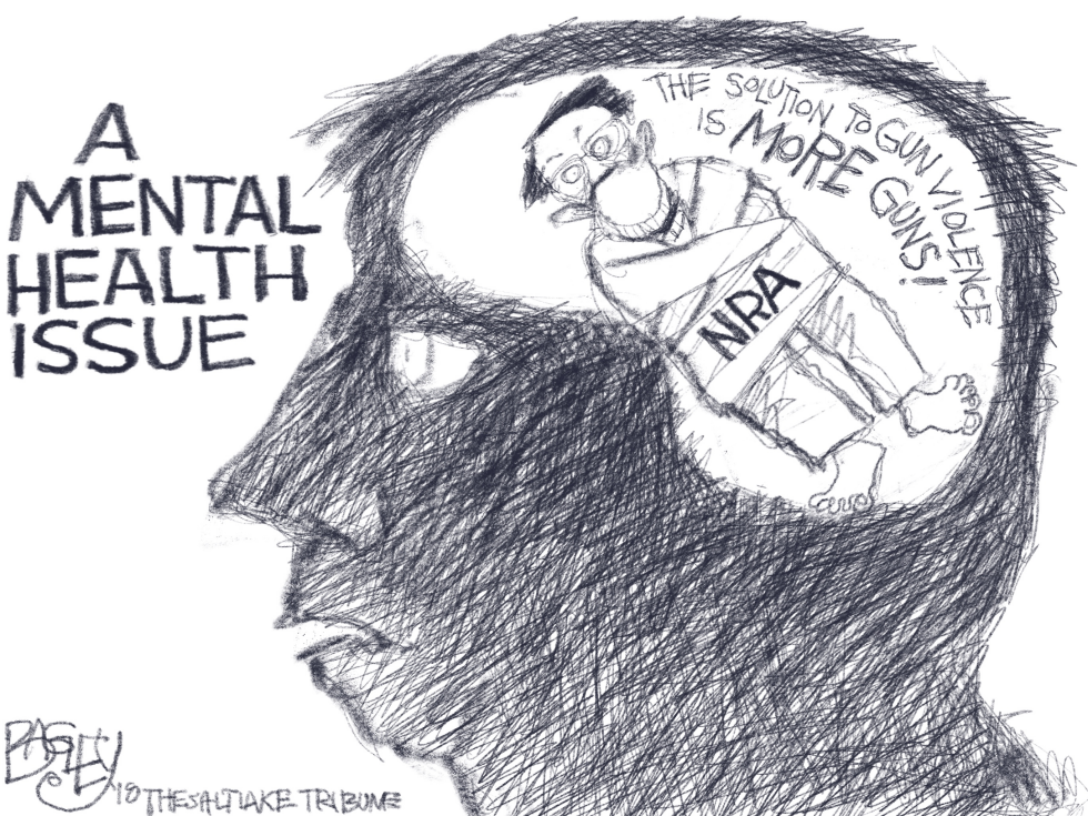  INSANE NRA by Pat Bagley