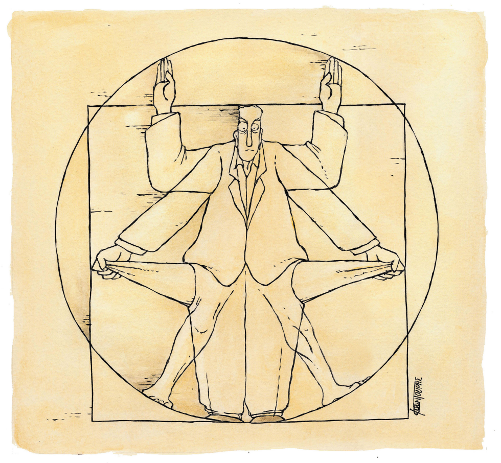 Modern Vitruvian Man