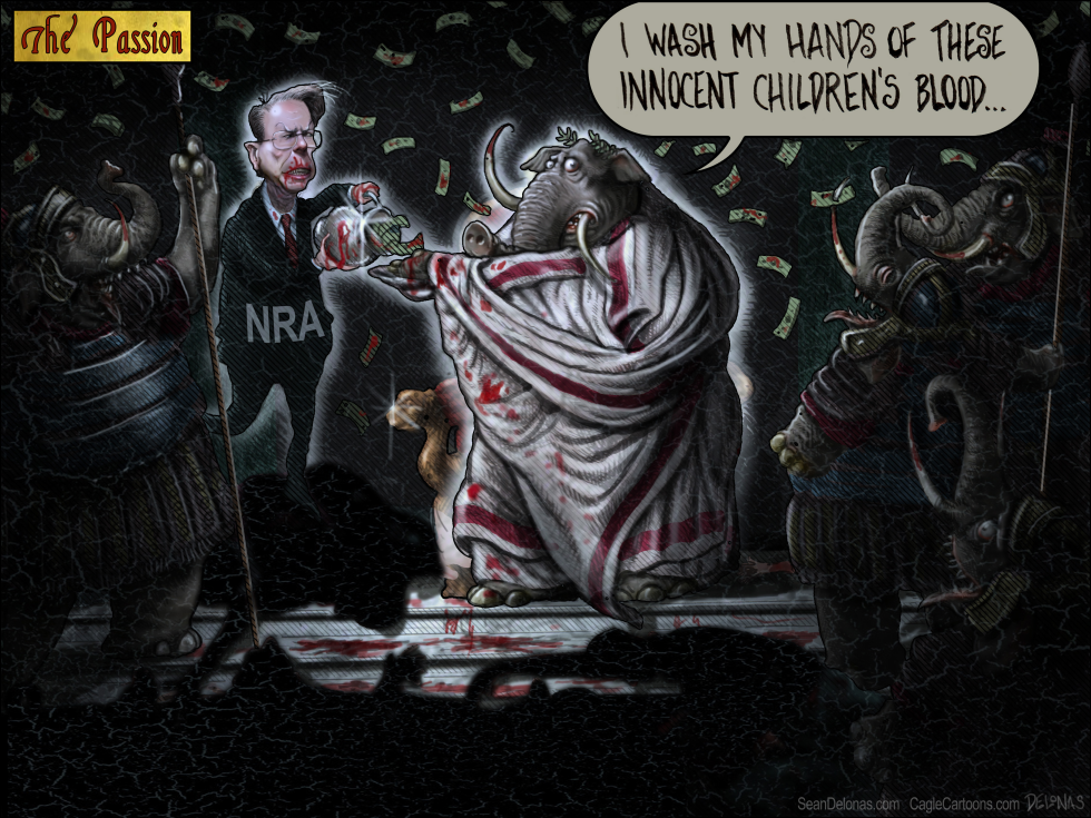 Pontius Pilate NRA Shooting GOP