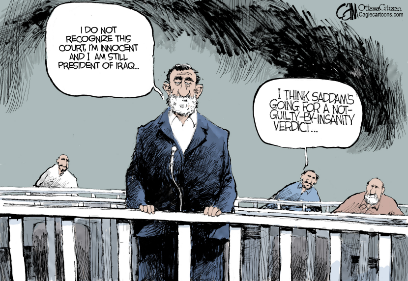 Deluded Saddam COLOR