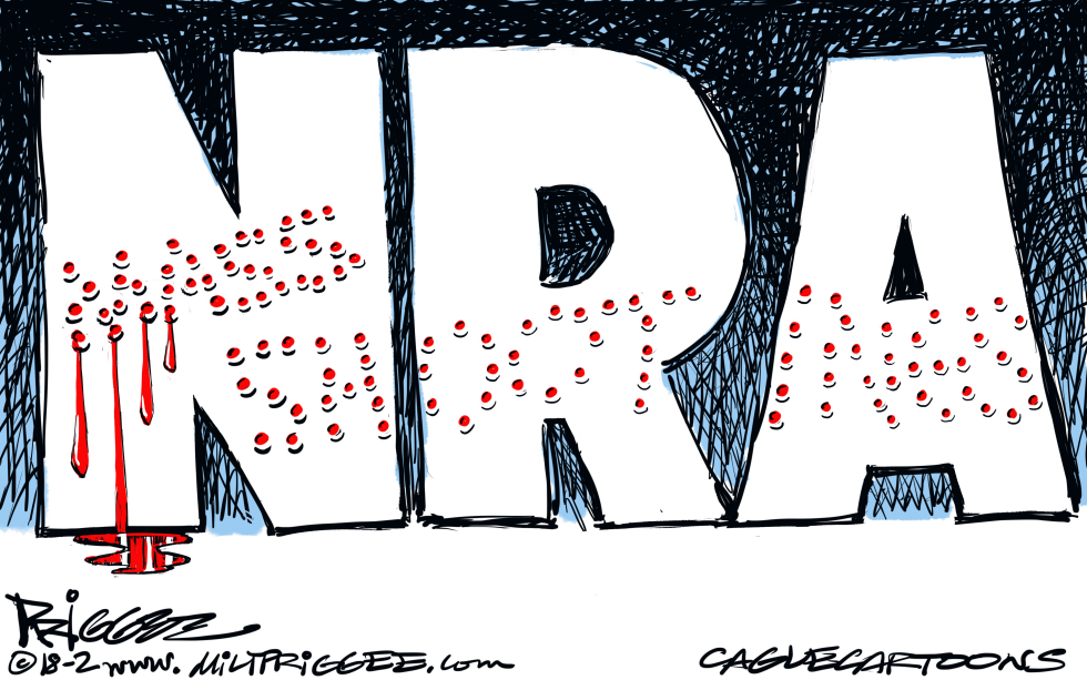  NRA by Milt Priggee