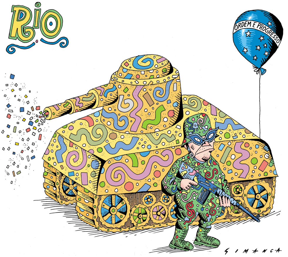Military intervention after carnival