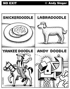 SNICKERDOODLE ANDY DOODLE by Andy Singer
