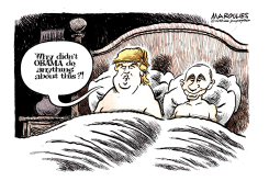 TRUMP AND RUSSIA  by Jimmy Margulies