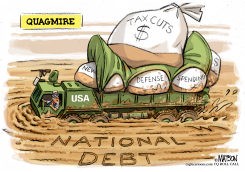 NATIONAL DEBT QUAGMIRE by R.J. Matson