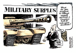 STUDENT PROTESTS OF SCHOOL SHOOTINGS  by Jimmy Margulies