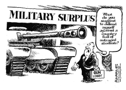 STUDENT PROTESTS OF SCHOOL SHOOTINGS by Jimmy Margulies