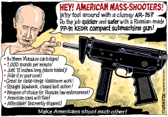 RUSSIAN GUN TROLLING by Monte Wolverton