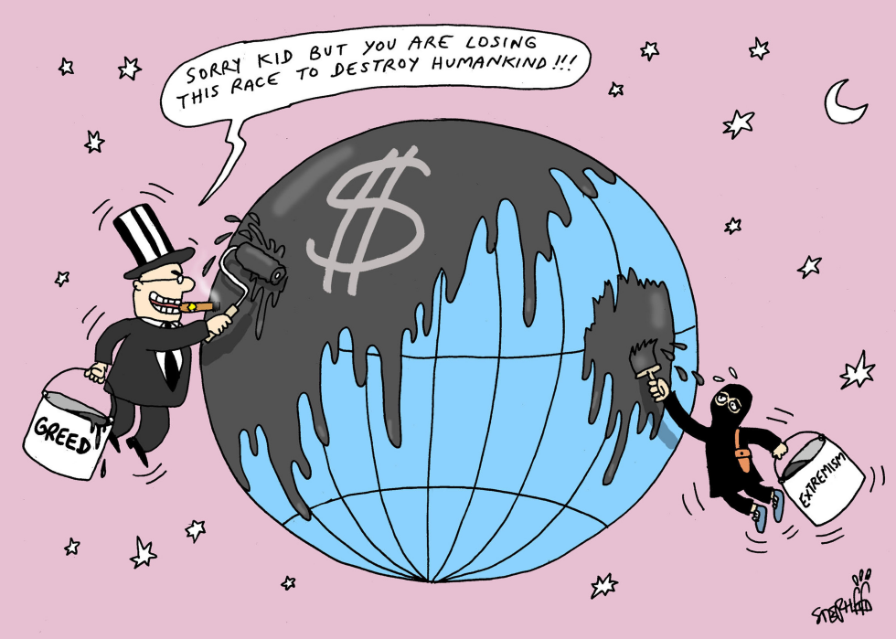 Greed vs extremism