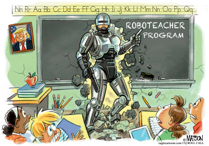 Roboteacher Program Would Harden Our Schools