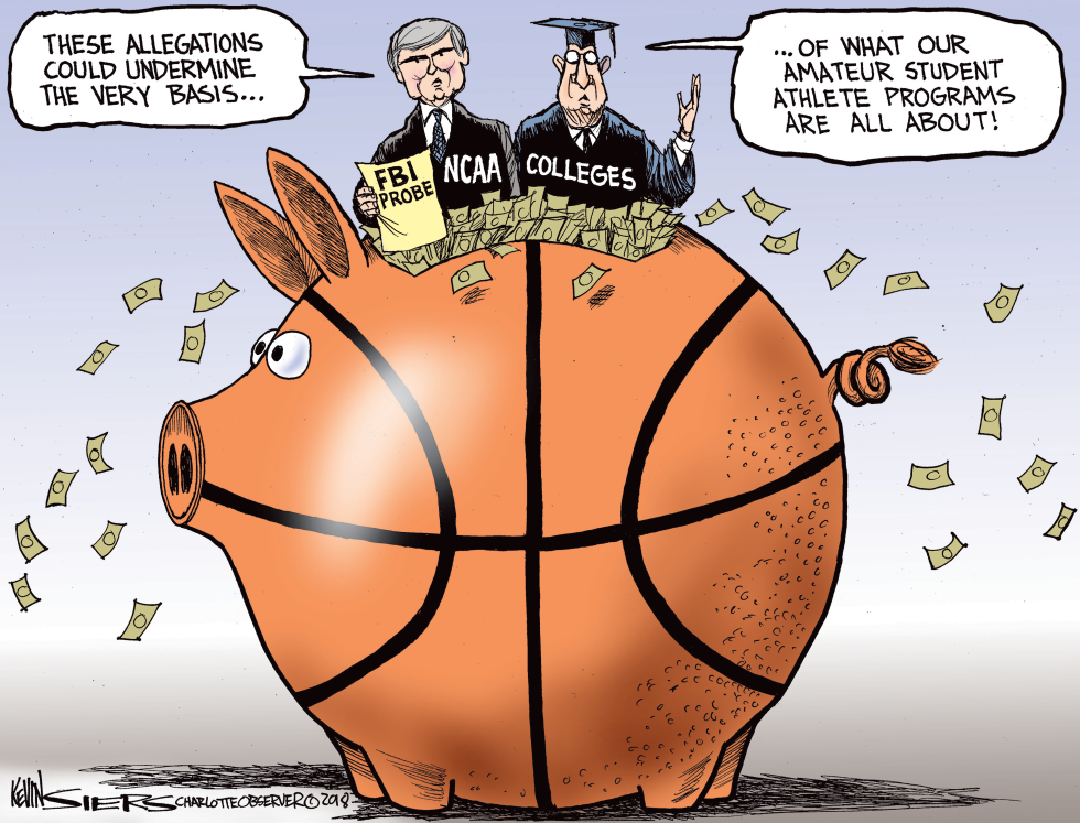  FBI PROBES NCAA by Kevin Siers