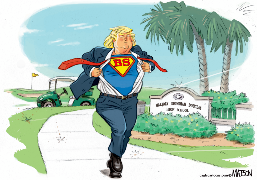 Trump Super BS Man