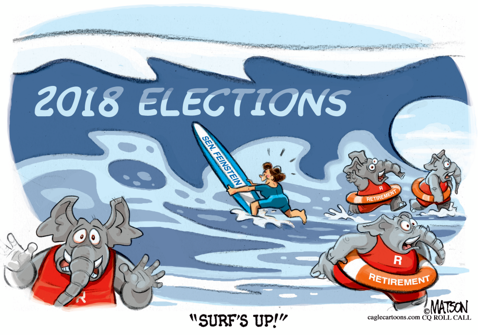 Who Fears the 2018 Elections Blue Wave