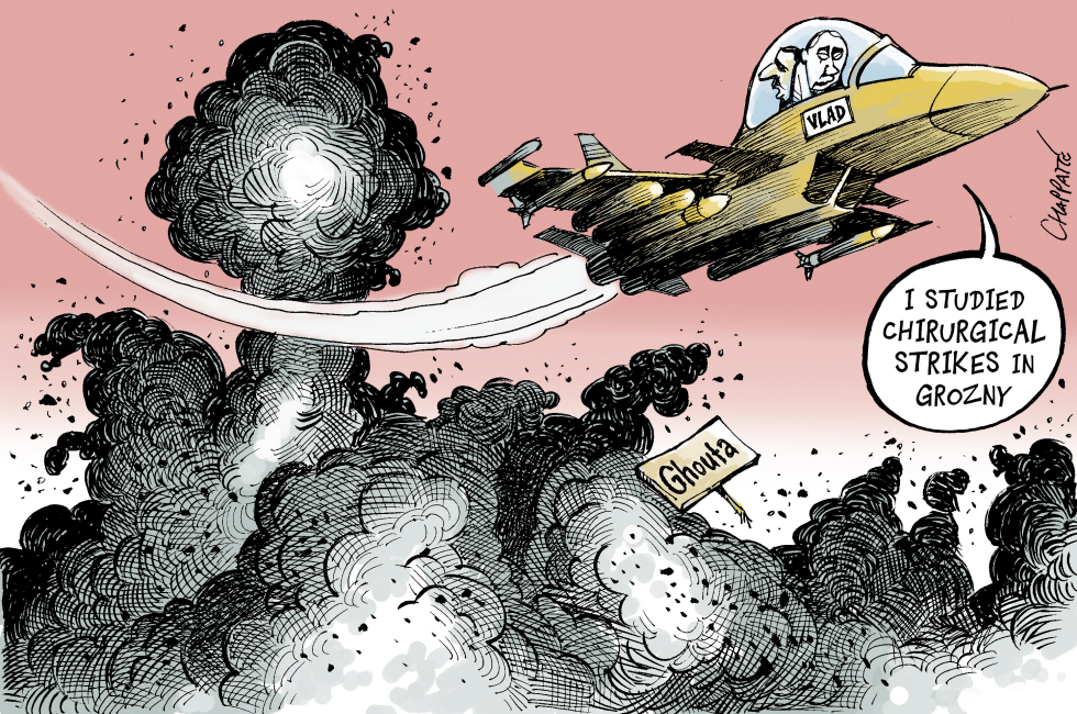 Syria’s Ghouta under bombs
